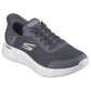 Skechers Mens Slip Ins Trainers Grey Hands Up 216324/GRY