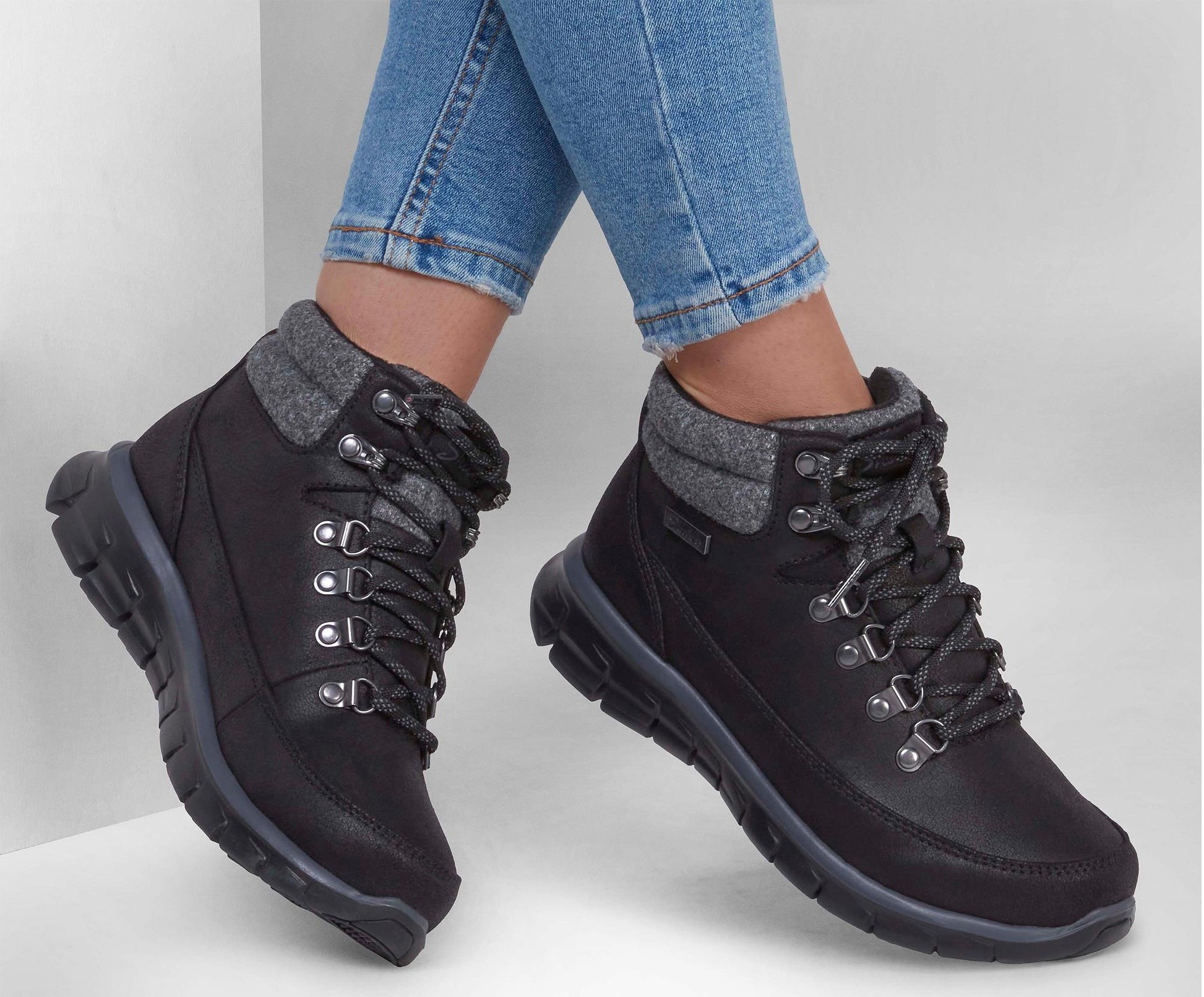 Skechers Ankle Boots Womens Skechers Ladies Trainer Boots