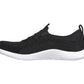 Skechers Womens Vapor Foam Lite Courageous Black/White Vegan Trainers Shoes