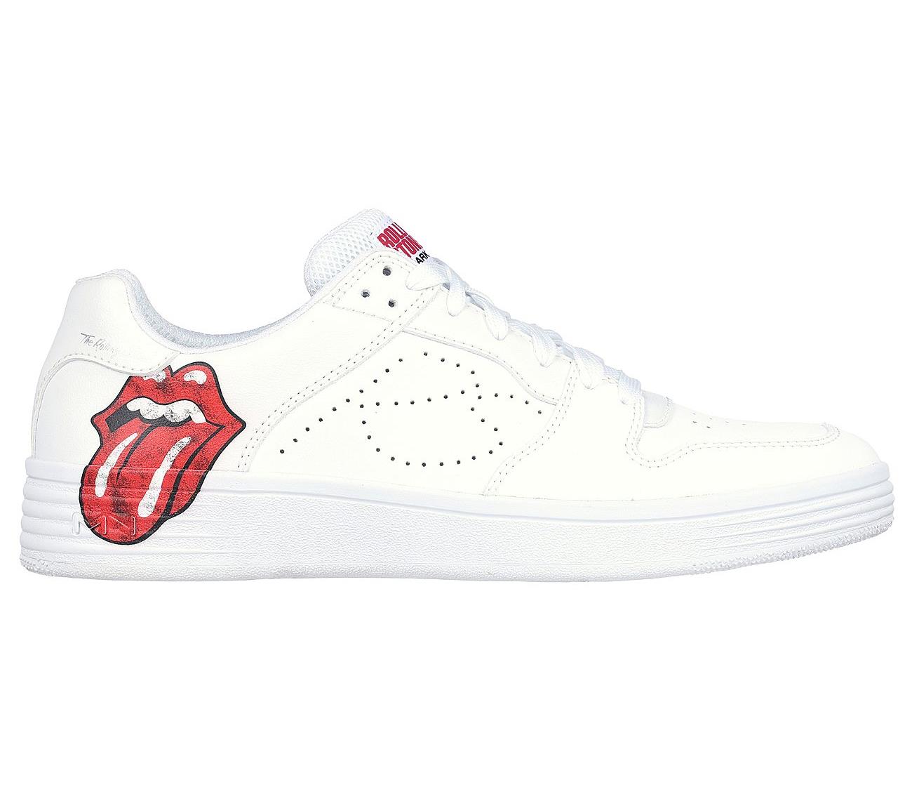 Skechers X Rolling Stones Mens Trainers 210748/WHT
