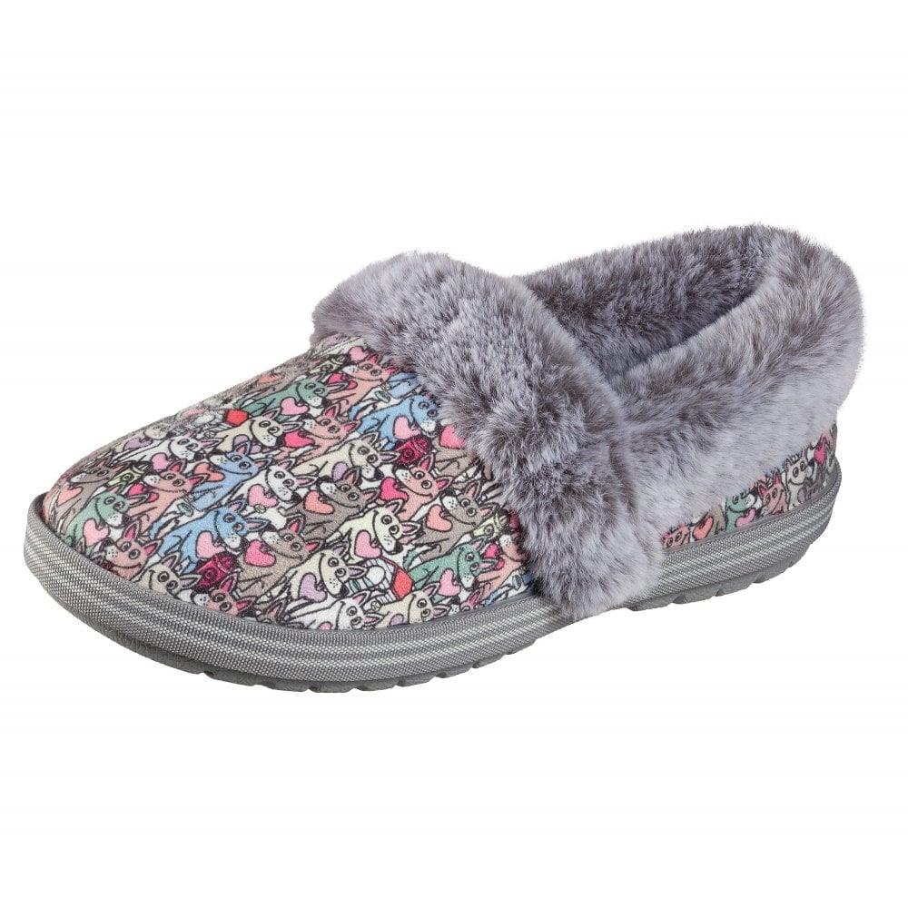 Skechers Ladies Slippers Paws Forever 113485/MLT