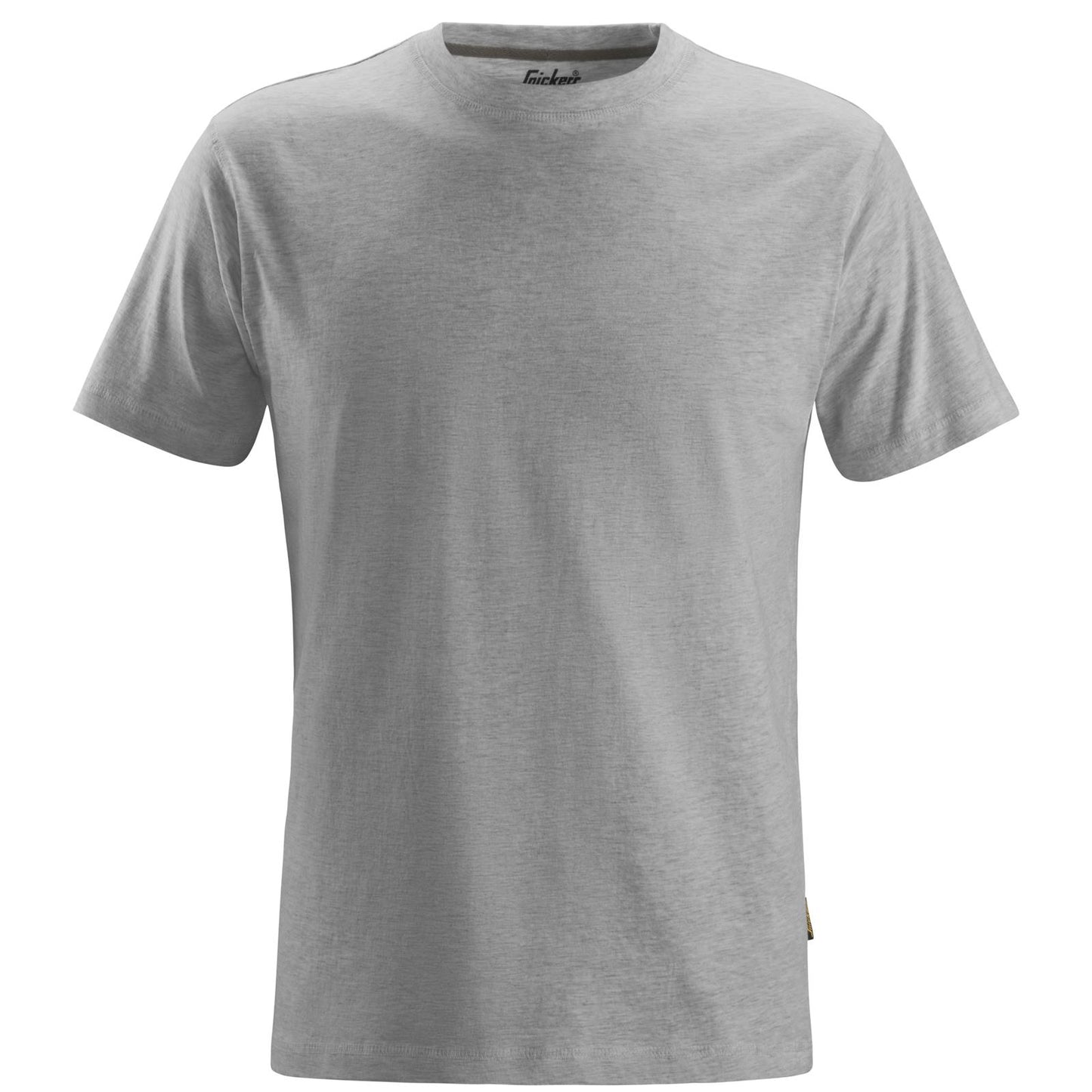 Mens Snickers Plain Classic T-Shirt 2502 Grey Mel