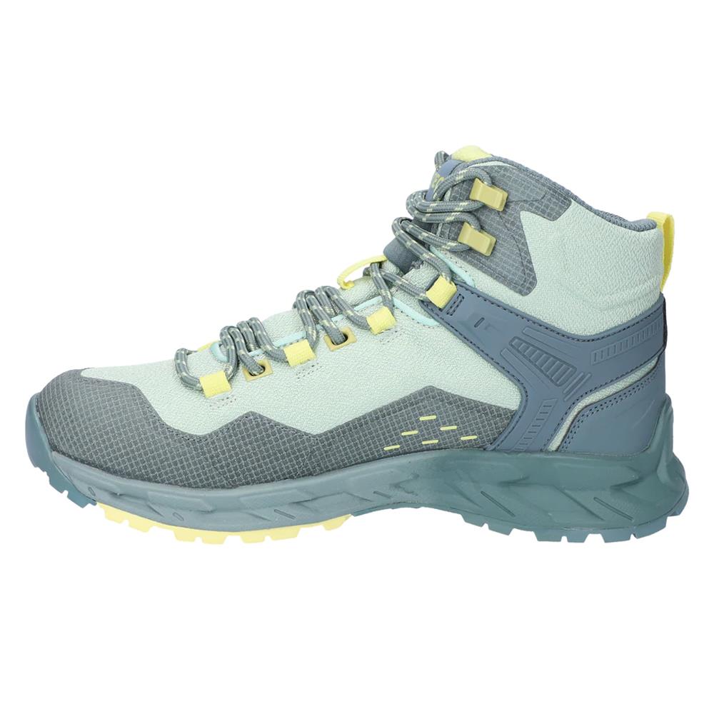 Hi-Tec Ladies Verve Mid Waterproof Dark Green/Mint Vegan Hiking Walking Boots