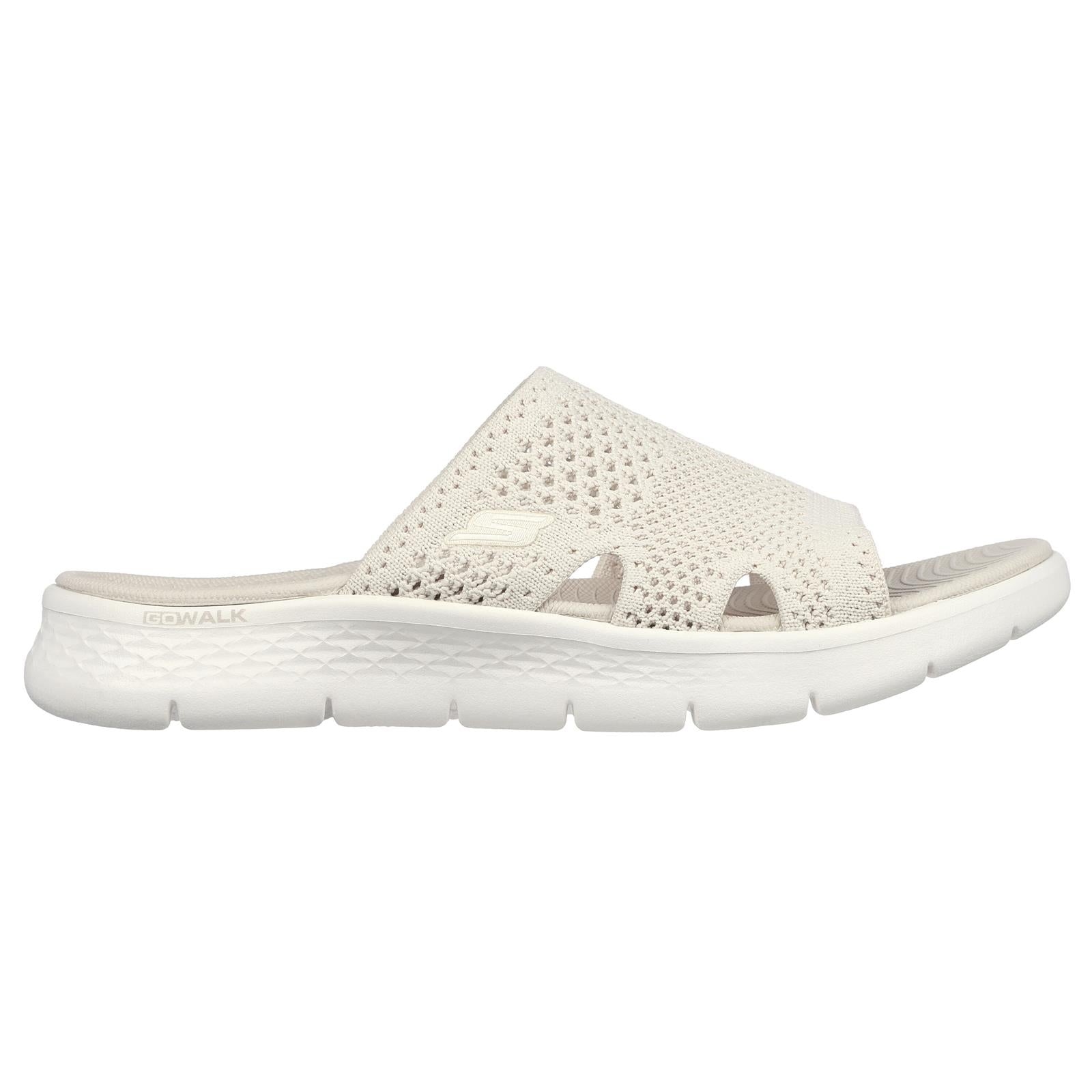 Skechers Womens Go Walk Sandals Elation Natural 141425/NAT – Hirst