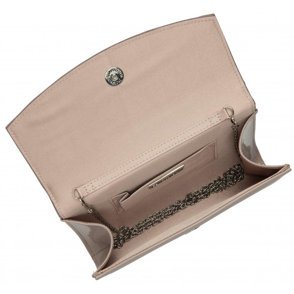 Lotus Ladies Trance Pink Patent Occasion Clutch Handbag