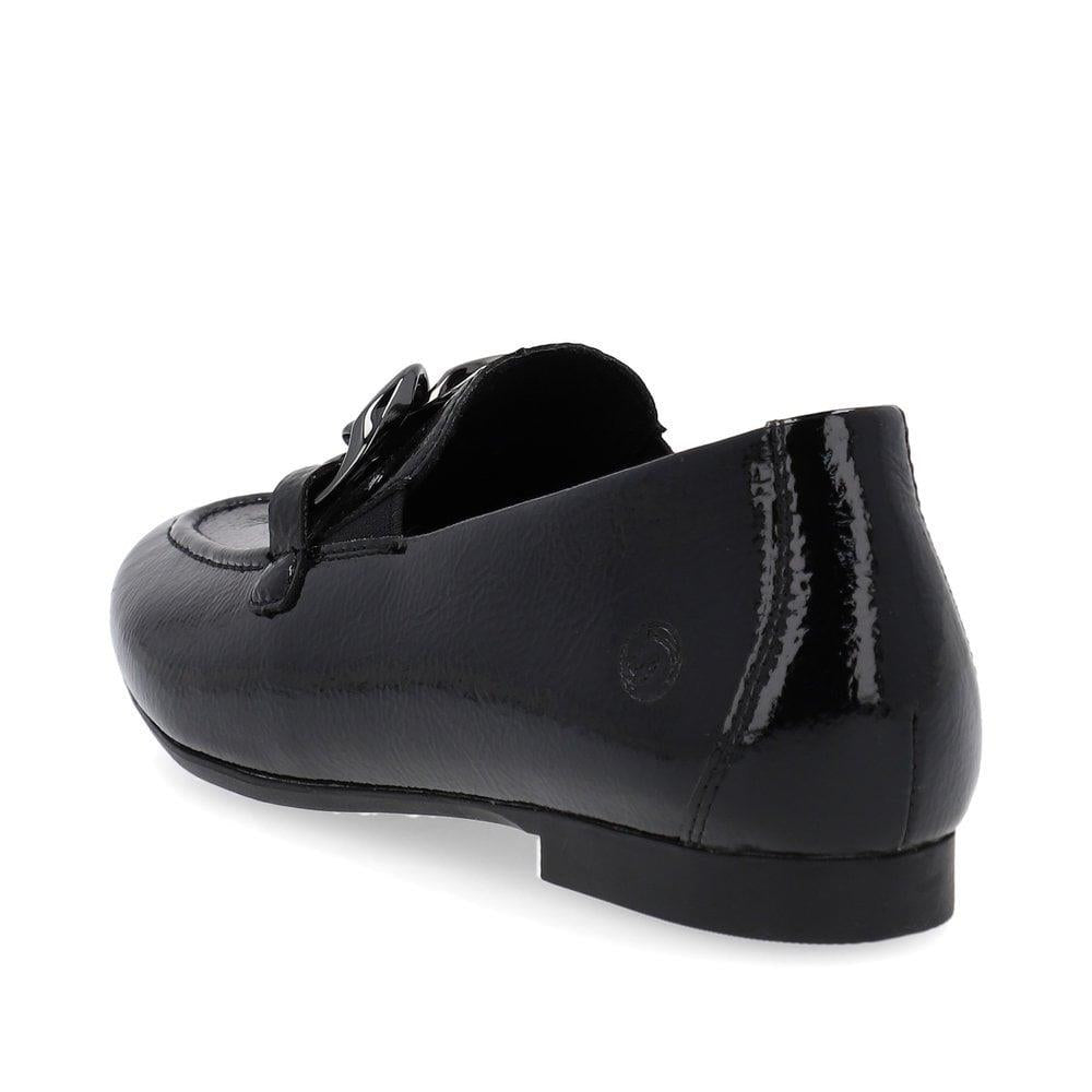 Remonte D0K00-00 Black Leather Loafers
