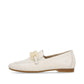 Remonte D0K00-80 White Leather Loafers