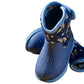 Muddies Puddle Space Navy Infants Kids Warm Wellies Boots