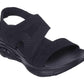 Skechers Womens Arch Fit Sandals Black Brightest Day 119458/BBK