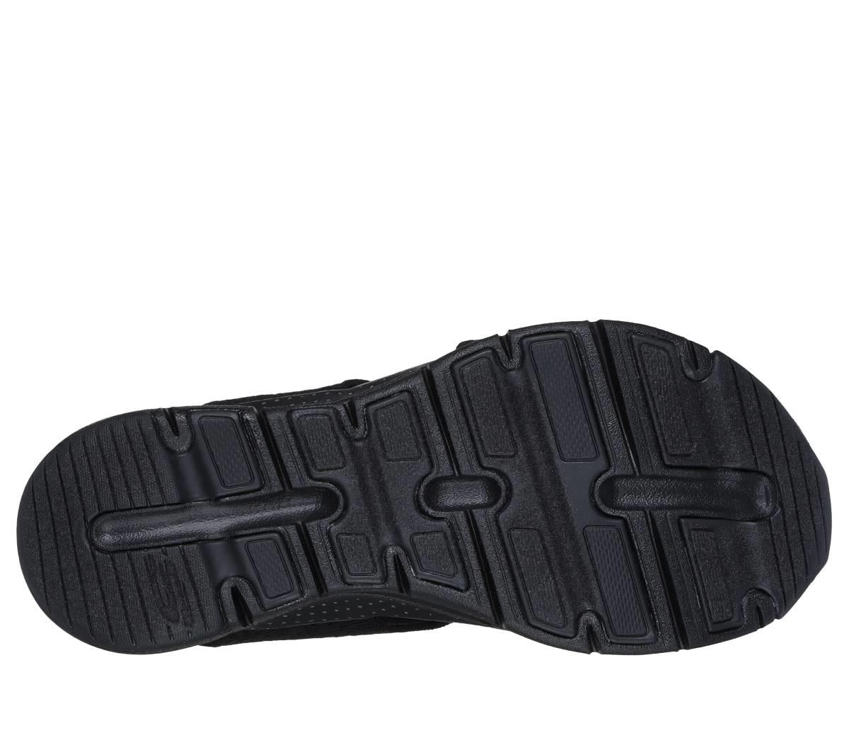 Skechers Womens Arch Fit Sandals Black Brightest Day 119458/BBK