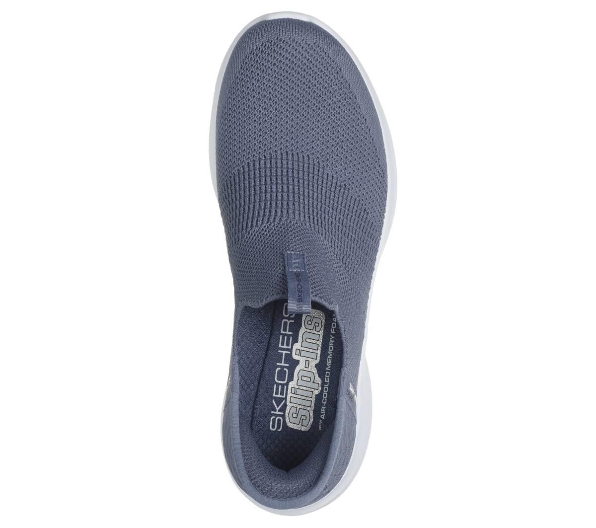 Skechers Womens Slip Ins Ultra Flex Cozy Streak Slate 149708/SLT