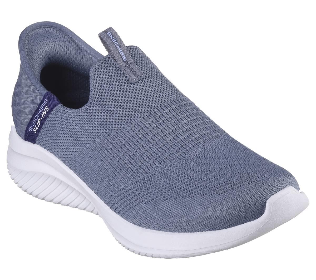 Skechers Womens Slip Ins Ultra Flex Cozy Streak Slate 149708/SLT