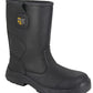 Grafters Waterproof Safety Rigger Boots M560A Black