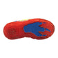 Bull Boys DNAL4501 Triceratopo Red Light Up Dinaosaur Mesh Trainers