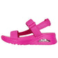 Skechers Womens Uno Fun Stand Sandals Pink 119814/HTPK