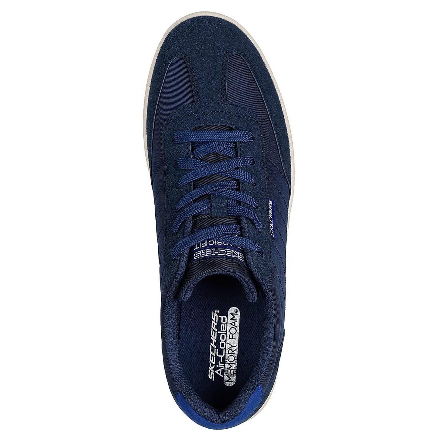 Skechers Mens Placer Vinson Navy Trainers