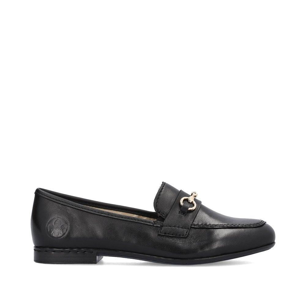 Rieker 51764-00 Black Loafer Shoes