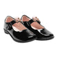 Lelli Kelly LK8412 (NE03) Carrie Princess Coach Black Patent Interchangeable School Shoes