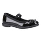 Hush Puppies Betty Jnr Black Patent School Shoes