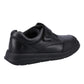 Hush Puppies Rowan Black Leather School Shoes