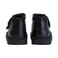 Kickers Infant Boys Kick Hi Scuff Black Leather Adjustable School Shoes