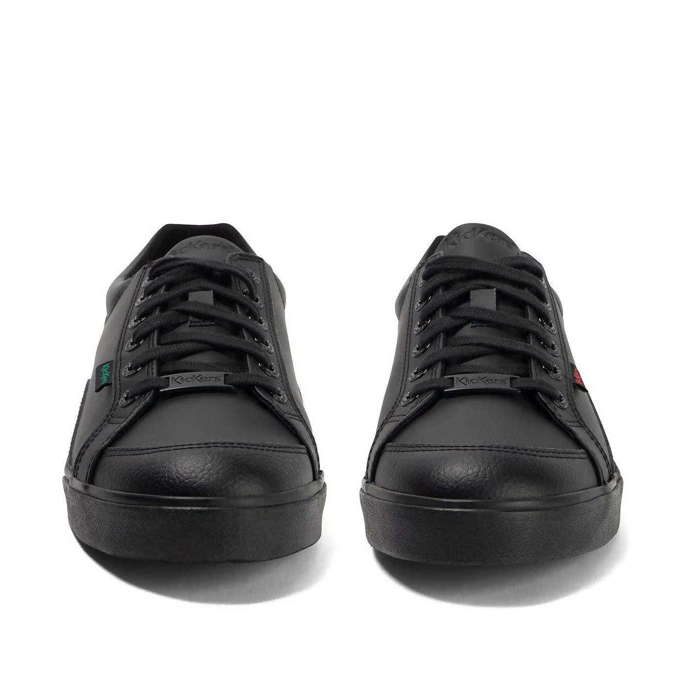 Kickers Mens Tovni Lo Mix Leather Black School/Work Shoes