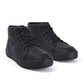 Kickers Mens Tovni Hi Black Leather School/Work Shoes Boots