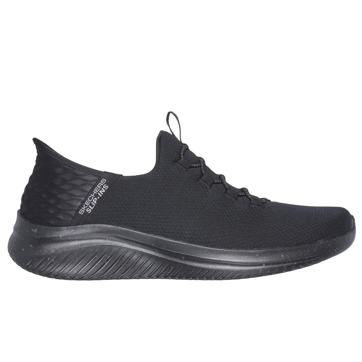 Skechers Mens Ultra Flex 3.0 right Away Black Wide Fit Slip Ins Vegan Shoes