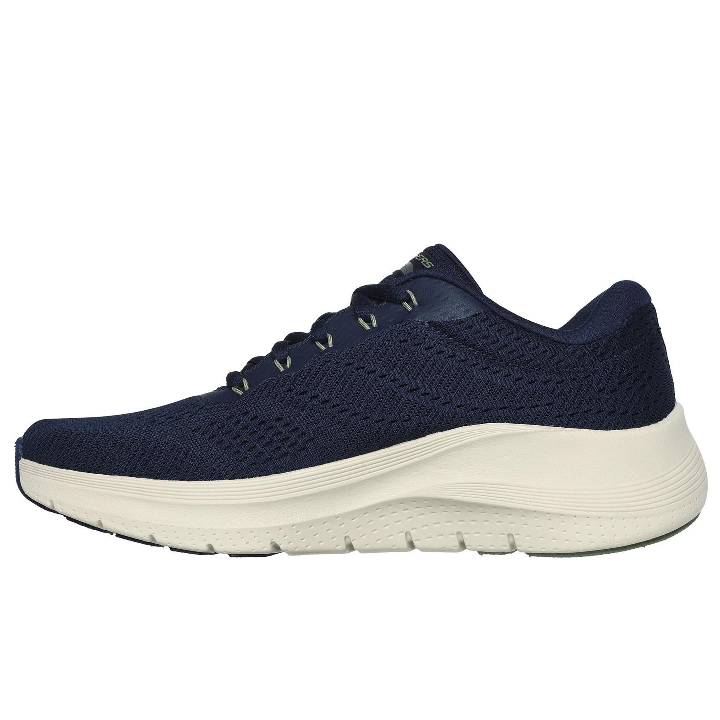 Skechers Mens Arch Fit 2.0 Navy Lace Up Lightweight Vegan Shoes