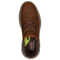 Skechers Mens Garza Gervin Dark Brown Leather Lace Up Shoes