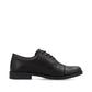 Rieker Mens 10317-00 Leather Lace Up Wide Fit Work Formal Shoes