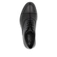 Rieker Mens 10317-00 Leather Lace Up Wide Fit Work Formal Shoes