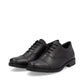 Rieker Mens 10317-00 Leather Lace Up Wide Fit Work Formal Shoes