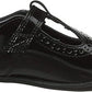 Kickers Girls Infants Bridie Brogue Patent School Shoes