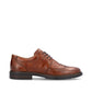 Rieker 17620-24 Brown Leather Extra Wide Fit Brogue Shoes