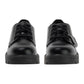 Kickers Womens Kori Lace Black Leather Lace Up School Shoes