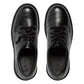 Kickers Womens Kori Lace Black Leather Lace Up School Shoes