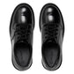 Kickers Womens Kori Lace Black Patent Leather School Shoes