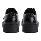 Kickers Womens Kori Lace Black Patent Leather School Shoes