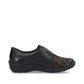 Remonte Womens R7600-03 Black Leather & Textile Extra Wide Adjustable Shoes