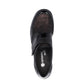 Remonte Womens R7600-03 Black Leather & Textile Extra Wide Adjustable Shoes