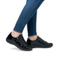 Remonte D1E03-01 Black Patent Wide Fit Casual Shoes