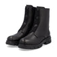 Rieker Ladies Z9179-00 Black Warm Lined Elastic Detail Ankle Boots