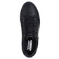 Skechers Mens Cavell Sparkman Black Faux Leather Waterproof Lace Up Trainers