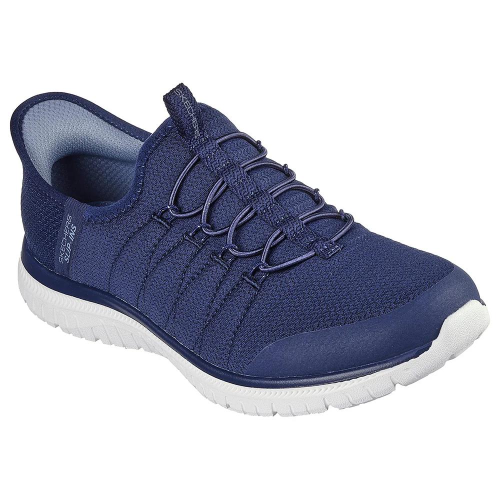 Skechers Slip Ins Virtue Glow Womens Trainers Navy 104426/NVY