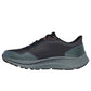 Skechers Mens Grey Waterproof Lace Up Go Run Consistent 2.0 Piedmont Trainers