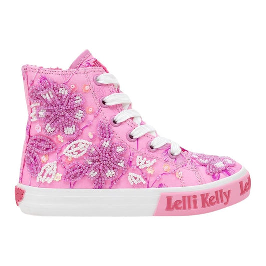 Lelli Kelly LK3852 (RO02) Brooke Pink Fantasy Warm Lined Baseball Boots