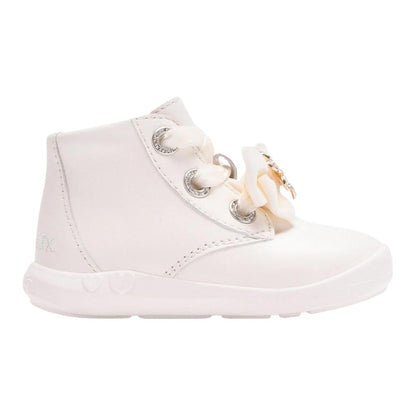 Lelli Kelly MX4309 Mya Pink Winter White Baby Ankle Soft Leather Ankle Boots