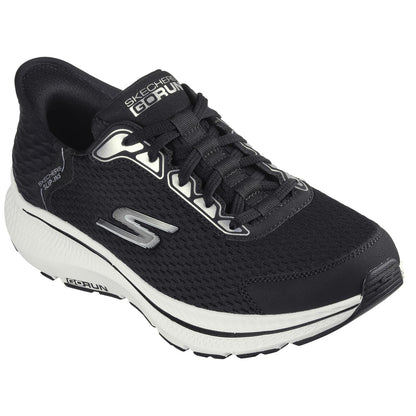 Skechers Mens Black Slip Ins Go Run Consistent 2.0 Empowered Trainers