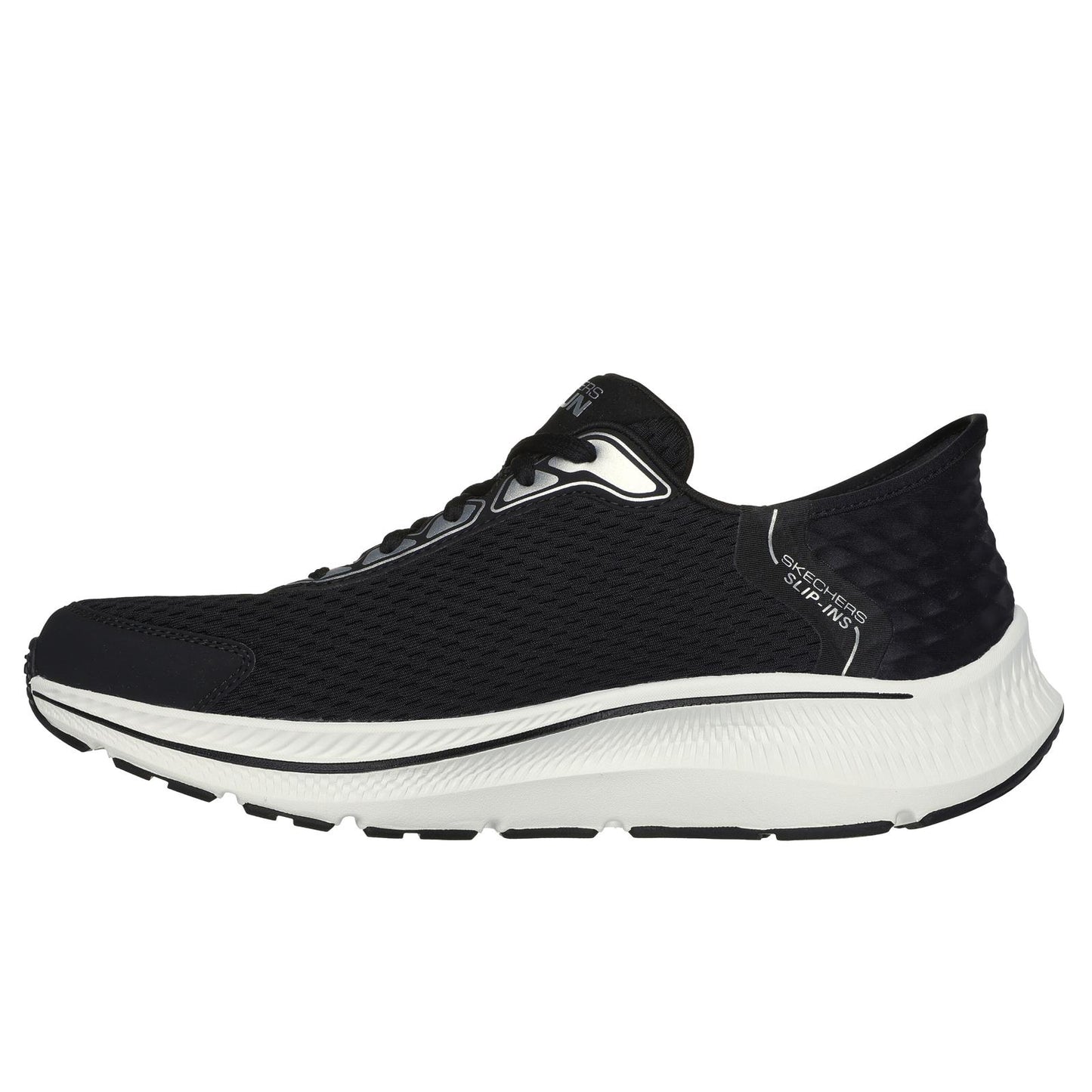 Skechers Mens Black Slip Ins Go Run Consistent 2.0 Empowered Trainers